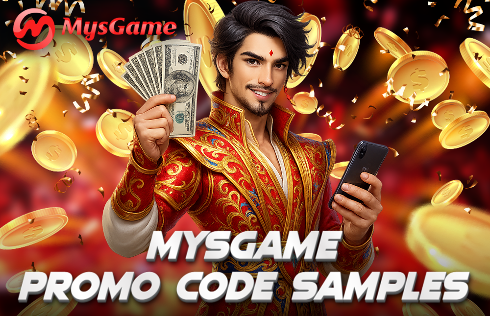 A picture of a man showing examples of MYS Game Free Gift Codes 2025.